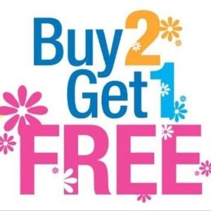 Anything Kids Add 3 Items To A Bundle, Buy 2 Get 3rd Of Equal/Lesser Value Free!